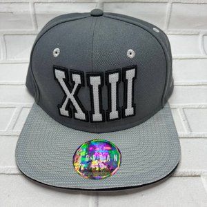 Air Jordan XIII Jumpman Hat Snapback‎ Cap Gray Men
